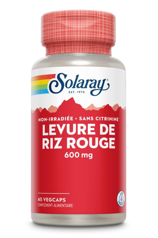 Levure de Riz Rouge 600mg 45 vegcaps