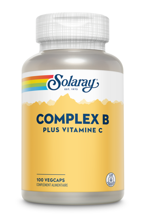 Complex B plus vitamine C 100 vegcaps