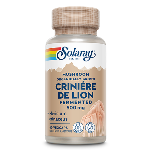 Crinière de Lion fermenté 500mg 60 vegcaps