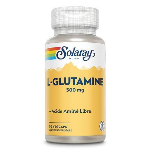 L-Glutamine 500mg 50 capsules végétales