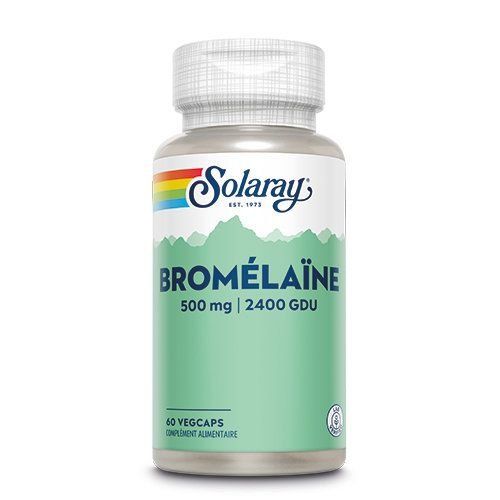 Bromélaïne 500mg 2400GDU 60 vegcaps