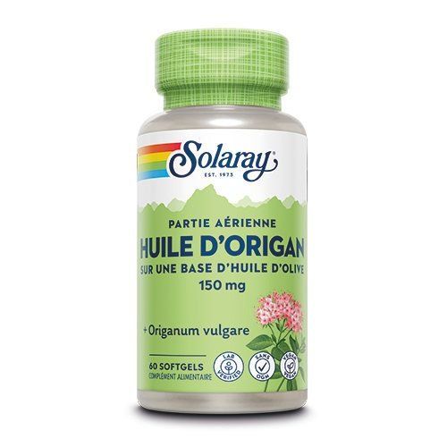 Huile d'origan 60 softgels