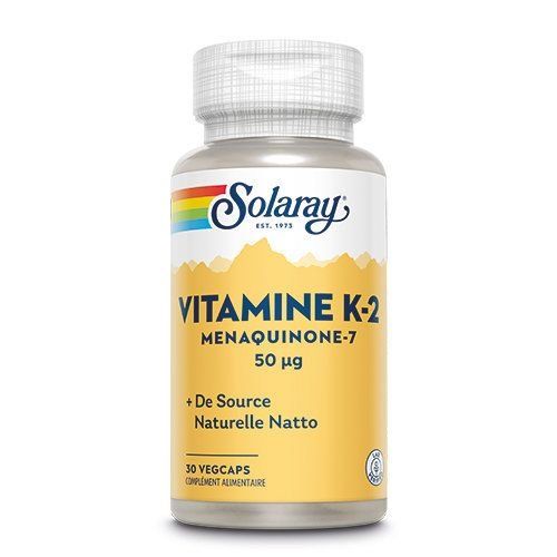 Vitamine K-2 (Menaquinone-7) 50 µg 30 vegcaps