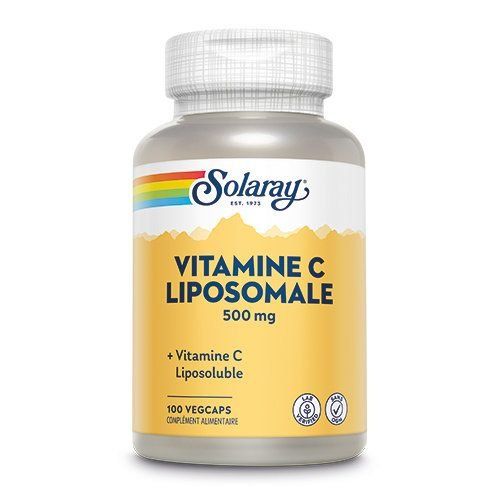 Vitamine C Lipsomale 500mg 100 capsules végétales