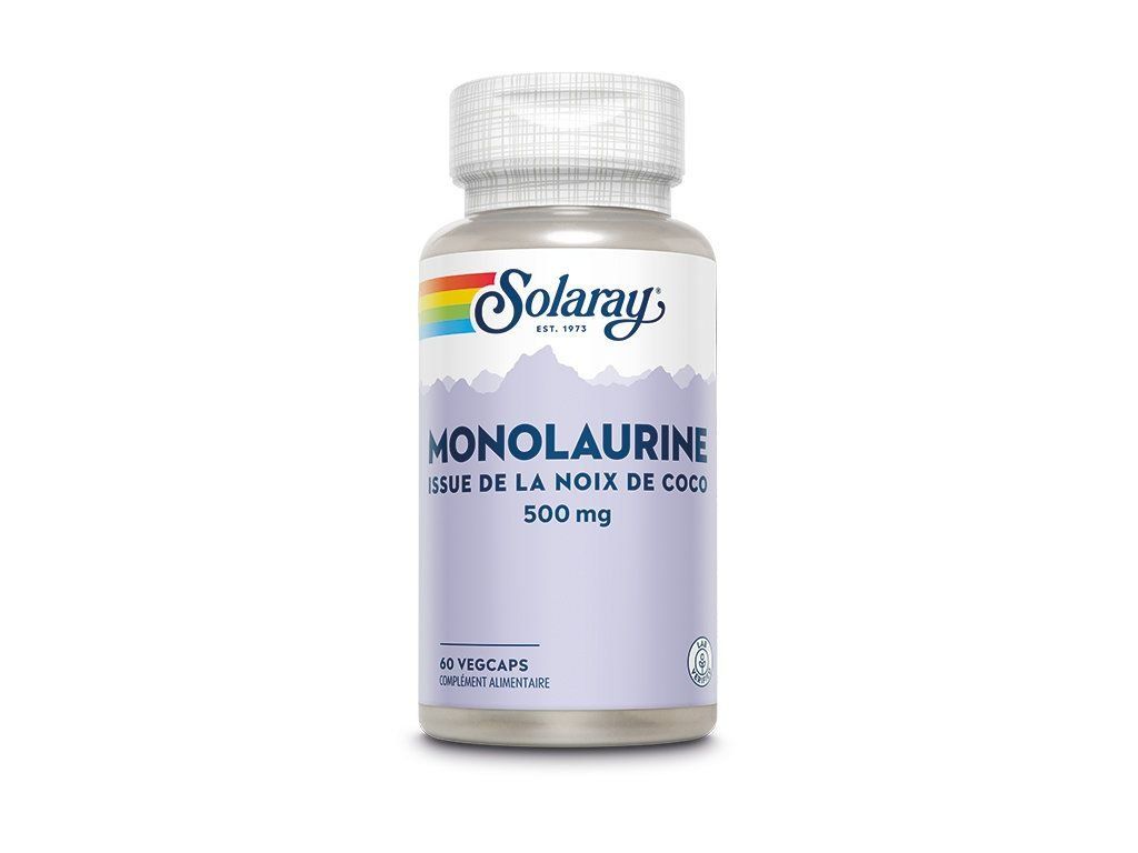 Monolaurine 500mg - 60 capsules végétales