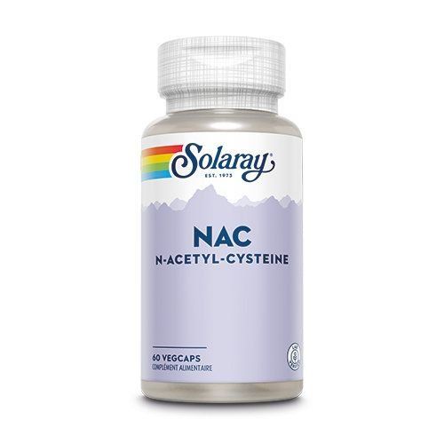 NAC 600mg (N-Acétyl-Cystéine) 60 capsules végétales