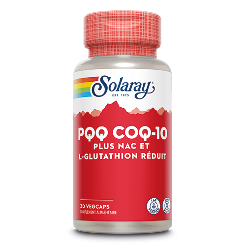 PQQ plus Coq10 plus NAC et L glutathion 30 vegcaps