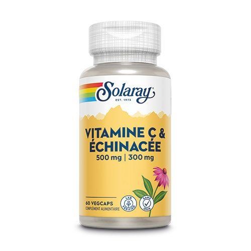 Vitamine C & Echinacée 60 capsules végétales