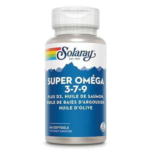 Super Oméga 3-7-9 60 softgels
