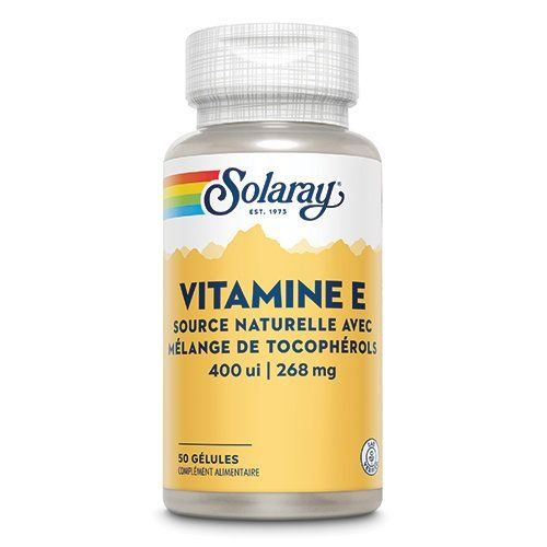 Vitamine E 268mg 50 gélules